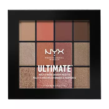 Палетка теней для век NYX PROFESSIONAL MAKEUP ULTIMATE MULTI-FINISH тон 08 warm rust