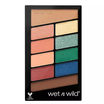 Палетка теней для век WET N WILD COLOR ICON 10-PAN PALETTE тон stop playing safe 10 оттенков