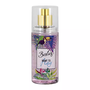 Парфюмированный мист для тела BESTIES SHIMMER MIST want to fly 88 мл