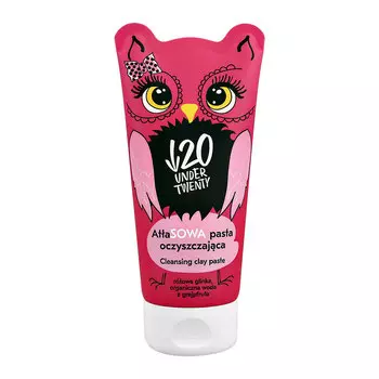 Паста для умывания LIRENE UNDER TWENTY очищающая с розовой и белой глиной, экстрактом грейпфрута 150 мл