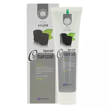 Паста зубная HANIL с бамбуковым углем 130 г