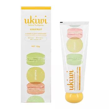 Паста зубная UKIWI MACARON SERIES со вкусом киви 100 г