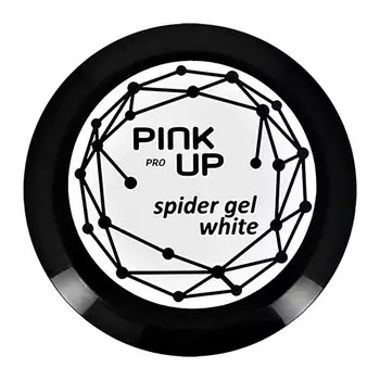 Паутинка-гель для ногтей UV/LED PINK UP PRO spider gel white тон 02 5 мл