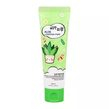 Пенка для умывания ESFOLIO с экстрактом алоэ вера 75 г