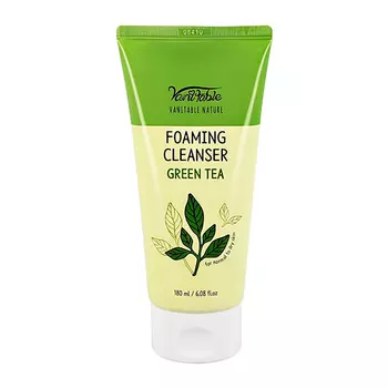 Пенка для умывания VANITABLE с экстрактом зеленого чая 180 мл