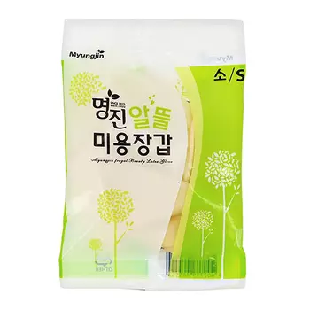 Перчатки хозяйственные MYUNGJIN латексные р-р S