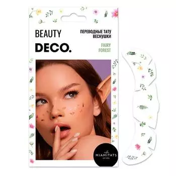 Переводные тату-веснушки DECO. by Miami tattoos Fairy forest