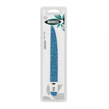 Пилка для ногтей MORITZ двусторонняя с паттерном 80/100