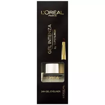 Подводка для глаз LOREAL GEL INTENZA гелевая черная