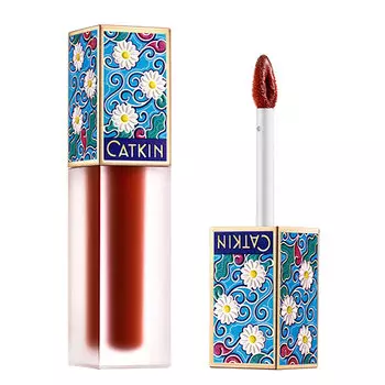 Помада для губ CATKIN LONGLASTING SEMI-MATTE LIPSTICK тон C03 marguerite стойкая полуматовая