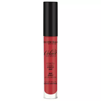 Помада для губ DEBORAH FLUID VELVET MAT LIPSTICK матовая жидкая тон 06 культовый красный