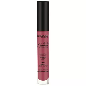 Помада для губ DEBORAH FLUID VELVET MAT LIPSTICK матовая жидкая тон 08 классический лиловый