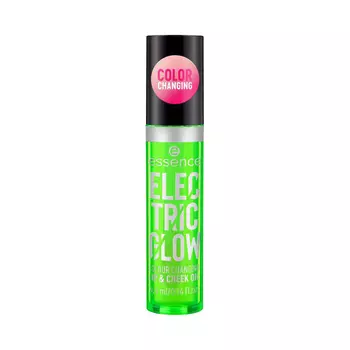 Помада для губ ESSENCE ELECTRIC GLOW LIP & CHEEK OIL 2в1 для лица и губ меняющая оттенок