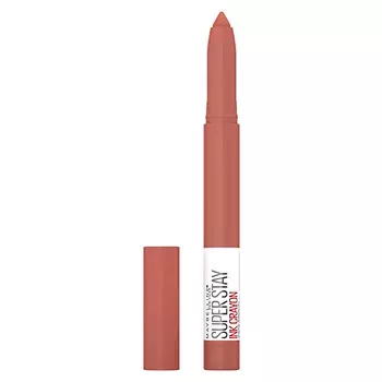 Помада для губ MAYBELLINE SUPER STAY INK CRAYON в стике тон 100 стойкая матовая