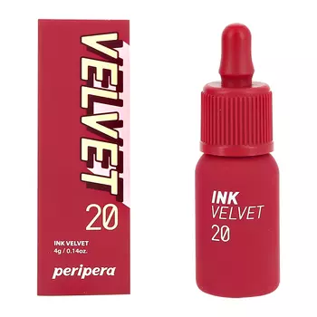 Помада для губ PERIPERA PERIPERA INK VELVET жидкая тон 20 classy plum rose