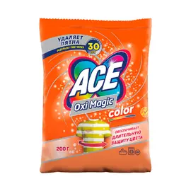 Пятновыводитель для белья ACE OXI MAGIC COLOR 200 г