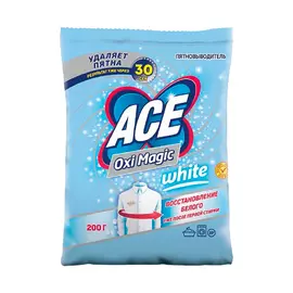 Пятновыводитель для белья ACE OXI MAGIC WHITE 200 г