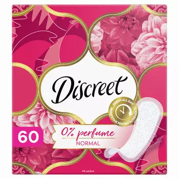 Прокладки ежедневные DISCREET Normal Trio 60 шт