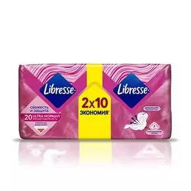 Прокладки ультратонкие LIBRESSE ULTRA NORMAL DUO 20 шт