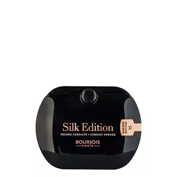 Пудра компактная для лица BOURJOIS SILK EDITION тон 54 матирующая розово-бежевый