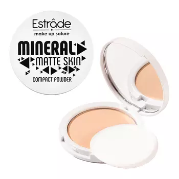 Пудра компактная для лица ESTRADE MINERAL MATTE SKIN тон 21