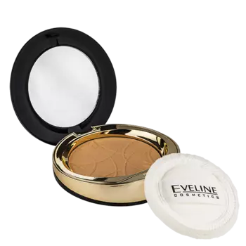 Пудра компактная для лица EVELINE CELEBRITIES BEAUTY тон 20 минеральная матирующая с разглаживающим эффектом