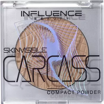 Пудра компактная для лица INFLUENCE BEAUTY SKINVISIBLE CARCASS тон 04