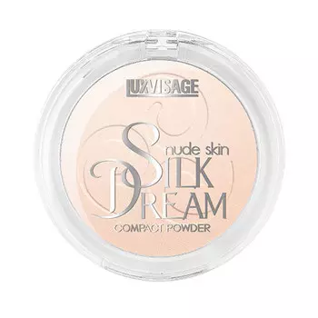 Пудра компактная для лица LUXVISAGE SILK DREAM NUDE SKIN тон 3