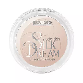 Пудра компактная для лица LUXVISAGE SILK DREAM NUDE SKIN тон 4