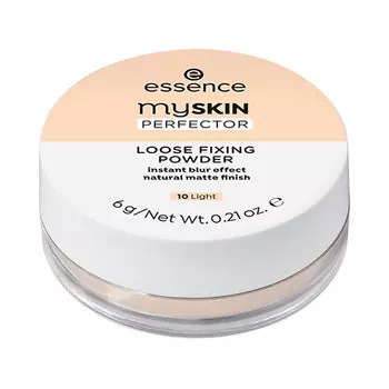 Пудра рассыпчатая для лица ESSENCE MY SKIN PERFECTOR фиксирующая тон 10