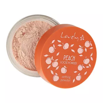 Пудра рассыпчатая для лица LOVELY PEACH LOOSE POWDER