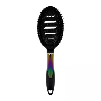 Расческа для сушки волос LADY PINK расцветка бензин