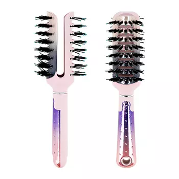 Расческа для волос LADY PINK двусторонняя