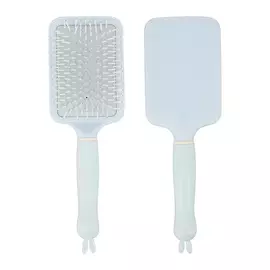 Расческа для волос LADY PINK прямоугольная голубая