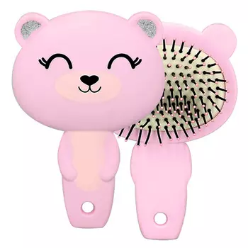 Расческа для волос MISS PINKY мишка лиловый