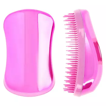 Расческа LADY PINK DETANGLING BRUSH распутывающая перламутровая розовая