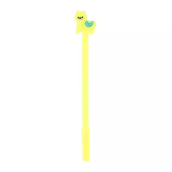 Ручка FUN CUTE LAMA yellow