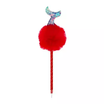 Ручка FUN POM POM Mermaid red