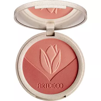 Румяна для лица ARTDECO GREEN COUTURE NATURAL TRIO BLUSH тон 3 peach perfect