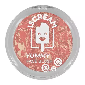 Румяна для лица ISCREAM YUMMY тон 01 berry smoothie