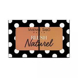 Румяна для лица VIVIENNE SABO BLUSH DUO NATUREL двойные тон 01