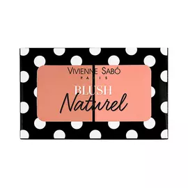 Румяна для лица VIVIENNE SABO BLUSH DUO NATUREL двойные тон 02