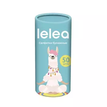 Салфетки бумажные LELEA Lama 50 шт