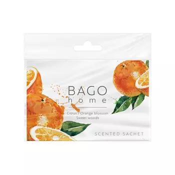Саше ароматическое BAGO HOME Сочный апельсин