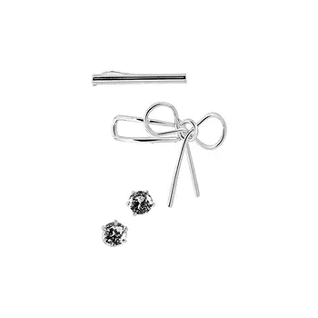 Серьги каффы LADY PINK MUST HAVE 4 шт