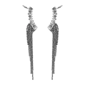 Серьги-каффы LADY PINK STAR