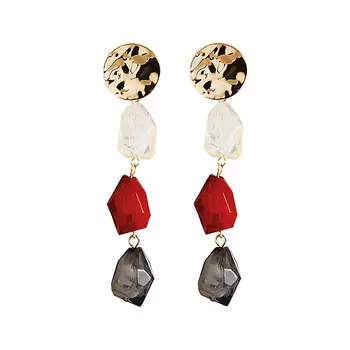 Серьги LADY PINK ABSTRACT FANTASY