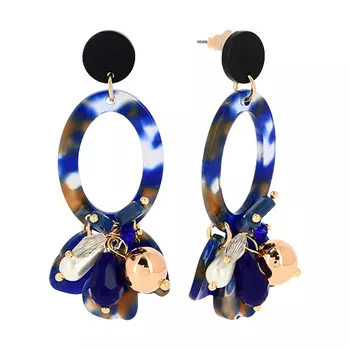 Серьги LADY PINK ABSTRACT FANTASY