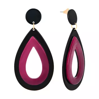 Серьги LADY PINK ABSTRACT FANTASY