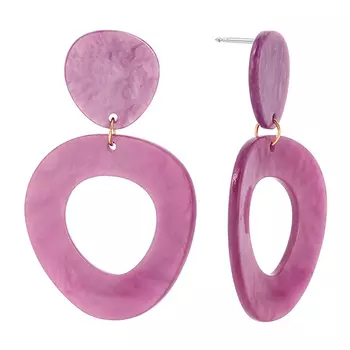 Серьги LADY PINK ABSTRACT FANTASY